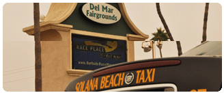 Del Mar Fair Taxi Cab